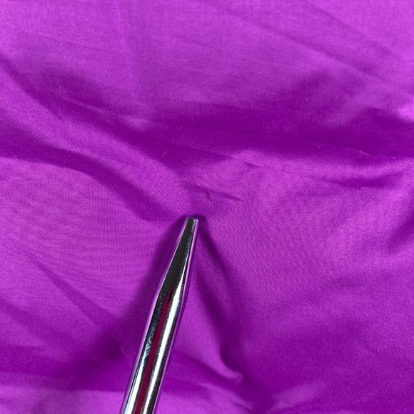 Lululemon Ivivva Girls Goose Down Pullover Puffer Jacket Hooded Purple Size 12 - Picture 10 of 12